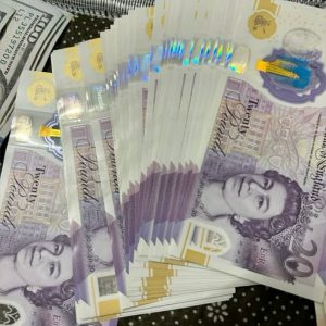 Fake 20 pound notes